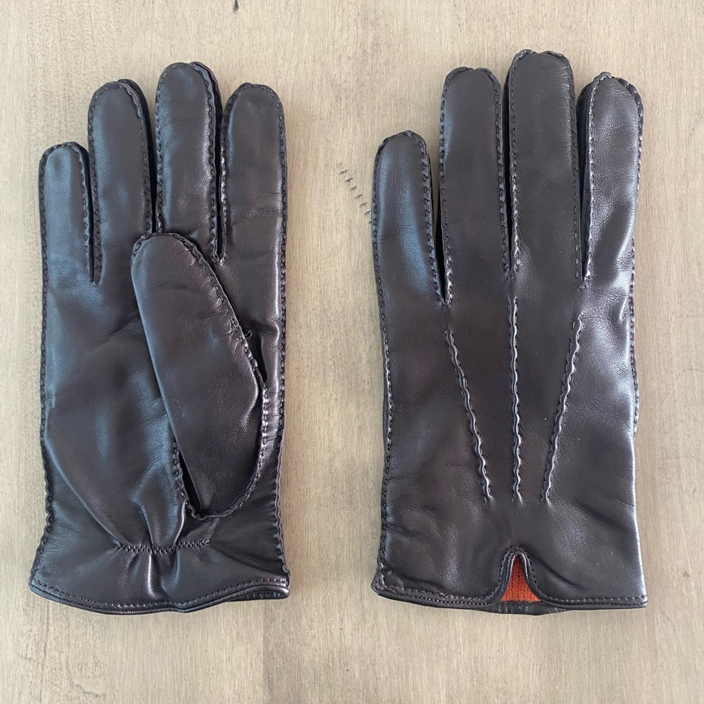 Leather men’s gloves